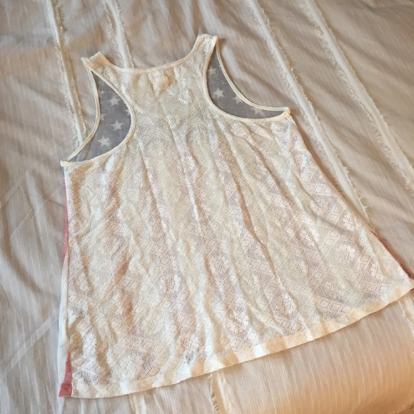 ❌SOLD❌American Flag Racerback - Picture 2 of 7